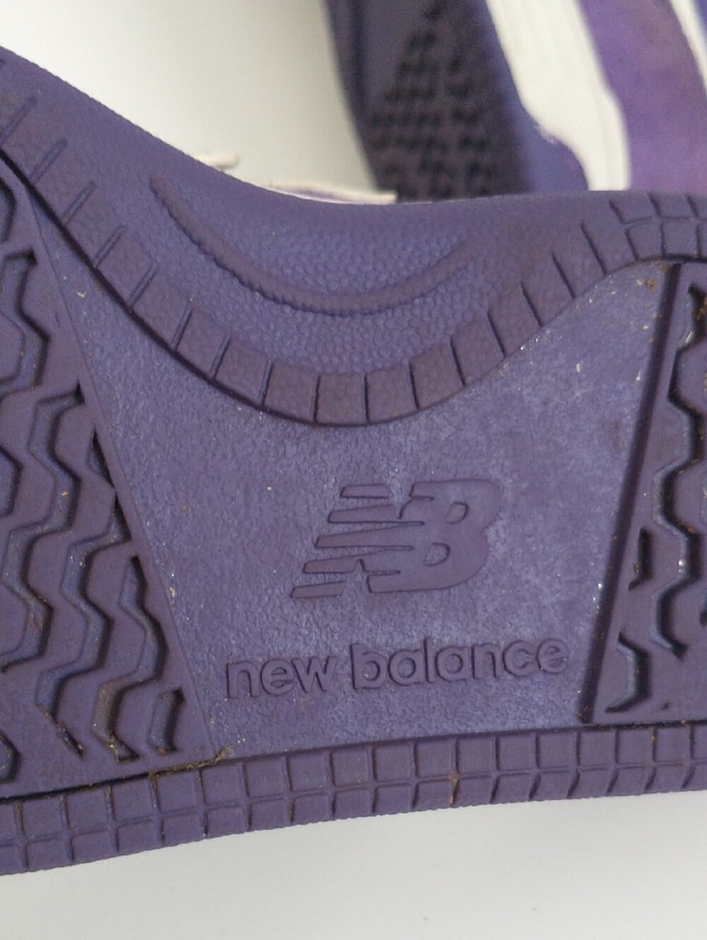 New Balance 480 Kids Purple and White Lace-Up Sneakers. Size 8.5" inch - Picture 9 of 11